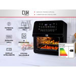 Freidora de Aire Gadnic 16L Plus Función Grill Horno