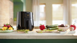 Freidora de aire Philips Digital Rapid Air 4.1 L 1400W Negra
