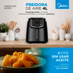 Freidora De Aire Mecánica Midea 4 Litros Negra AF-M140BAR1