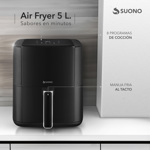 AIRFRYER  SUONO PANEL DIGITAL 5L 1600w