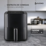 AIRFRYER  SUONO PANEL DIGITAL 5L 1600w