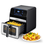 Freidora de Aire Digital suono  CON VENTANA 6,2L 1800w