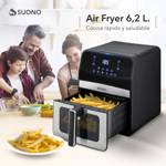 Freidora de Aire Digital suono  CON VENTANA 6,2L 1800w