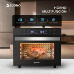 AirFryer Horno Suono Freidora Aire 18 Programas Digital 45L