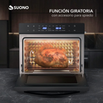 AirFryer Horno Suono Freidora Aire 18 Programas Digital 45L