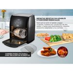 Freidora Sin Aceite Gadnic F12.0 12Lts 1800w Control Digital Antiadherente