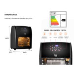 Freidora Sin Aceite Gadnic F12.0 12Lts 1800w Control Digital Antiadherente