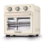Freidora De Aire Yelmo Airfryer Perilla 17lts 1200w Luz Inte Color Crema