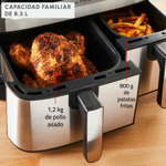 Freidora De Aire Moulinex Easy Fry & Grill Dual 8.3 Litros