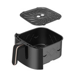 Freidora De Aire Liliana AF966N Airview Negra 6l 