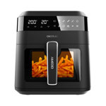 Freidora Sin Aceite De Aire 6l Cecotec Cecofry Experience Window 6000 1300w 
