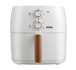 Freidora De Aire Manual Atma 6,5 Lts 1300w Color Blanco FR60MAWP
