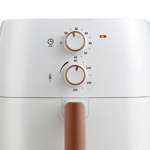 Freidora De Aire Manual Atma 6,5 Lts 1300w Color Blanco FR60MAWP