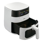Freidora De Aire Digital 6L Con Visor Blanca Atma FR246AWP