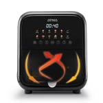 Freidora De Aire Digital 7,5 Lts Con Visor Atma Negra FR180ABP