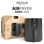 FREIDORA DE AIRE FOXBOX GENUS AERIS-4000 EASY FRY 4LT NEGRO (8103)