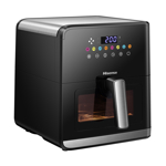 Freidora de Aire Hisense 8 Litros H09AFBKS4S Negro