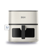 Freidora de Aire BGH 5.2 litros Digital Blanco BAF52G24