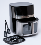 Freidora de Aire Sin Aceite Novohome 8.5L 10 Funciones 1700W