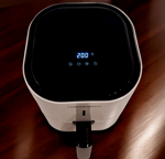 Freidora de Aire Digital Sin Aceite Novohome 4.5L Blanco