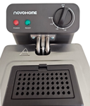 Freidora Eléctrica de Aceite 3 Lts Novohome 2000W Acero Inox