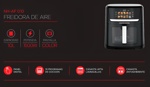 Freidora de Aire Novohome Digital a Color Ventana 10L 1500W