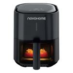 Freidora de Aire Novohome Digital Con Ventana 4.5Lts 1200W