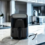 Freidora de Aire Novohome Digital Con Ventana 4.5Lts 1200W