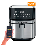 Freidora de Aire Smart Novohome Digital Wifi 6.5 Lts 1700W