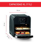 Freidora De Aire Easy Fry Moulinex Al501810 Color Negro