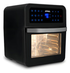 Horno Y Freidora De Aire Digital Atma 1800w Color Negro