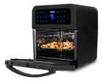 Horno Y Freidora De Aire Digital Atma 1800w Color Negro