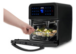 Horno Y Freidora De Aire Digital Atma 1800w Color Negro