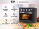 Horno y Freidora De Aire Gadnic 25 Litros