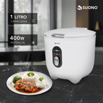Arrocera Vaporera Suono Style Cocinar y Calentar 1L