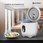 Arrocera Vaporera Suono Style Cocinar y Calentar 1L