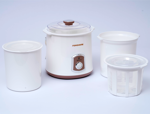 Yogurtera Eléctrica 2 Litros Novohome NH-YG2000 Color Blanca
