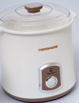 Yogurtera Eléctrica 2 Litros Novohome NH-YG2000 Color Blanca