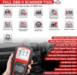Escáner OBD2 para coche Autel AutoLink AL519 Classic Enhanced Mode 