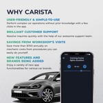 Escáner OBD2 Carista, herramienta de diagnóstico de coche Bluetooth
