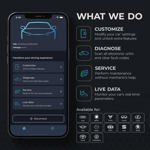 Escáner Bluetooth Carista EVO para diagnóstico y personalización