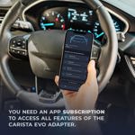 Escáner Bluetooth Carista EVO para diagnóstico y personalización