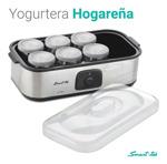Yogurtera Smart Tek Ym800 8 Recipientes Vidrio 1,4 Litros