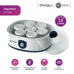 Yogurtera Eléctrica Digital Tivoli 1,2l 7 Frascos De 180ml