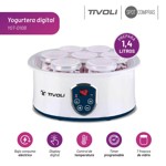 Yogurtera Eléctrica Digital Tivoli 1,4l 7 Frascos De 200ml