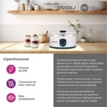 Yogurtera Eléctrica Digital Tivoli 1,4l 7 Frascos De 200ml