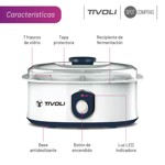 Yogurtera Eléctrica Digital Tivoli 1,2l 7 Frascos De 180ml