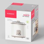 Yogurtera Ranser VENETO YM-7445XL 2Lts 18watts 37 °C ? 40 °C Blanca