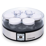 Yogurtera Eléctrica Novohome 1.2 Litros 7 Frascos De 180ml