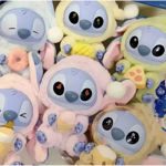 Peluche Stitch Caja Sorpresa Colección Disney Miniso Labubu